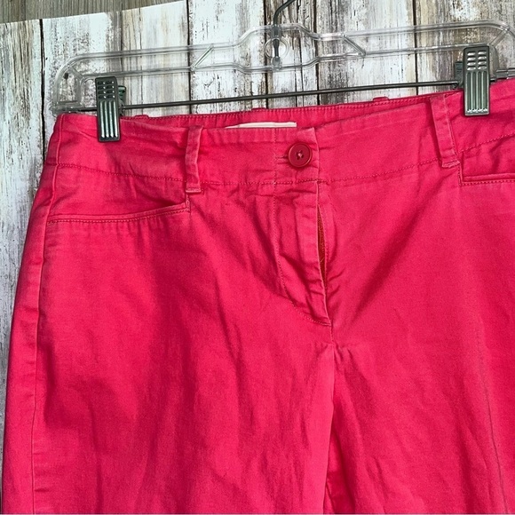 Talbots Pink Petite Crop Pants - Picture 4 of 6